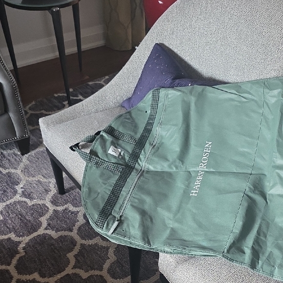 Harry Rosen Green Garment Bag for Travel - Picture 2 of 6